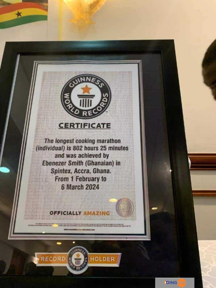 Chef Smith Gwr Certificate