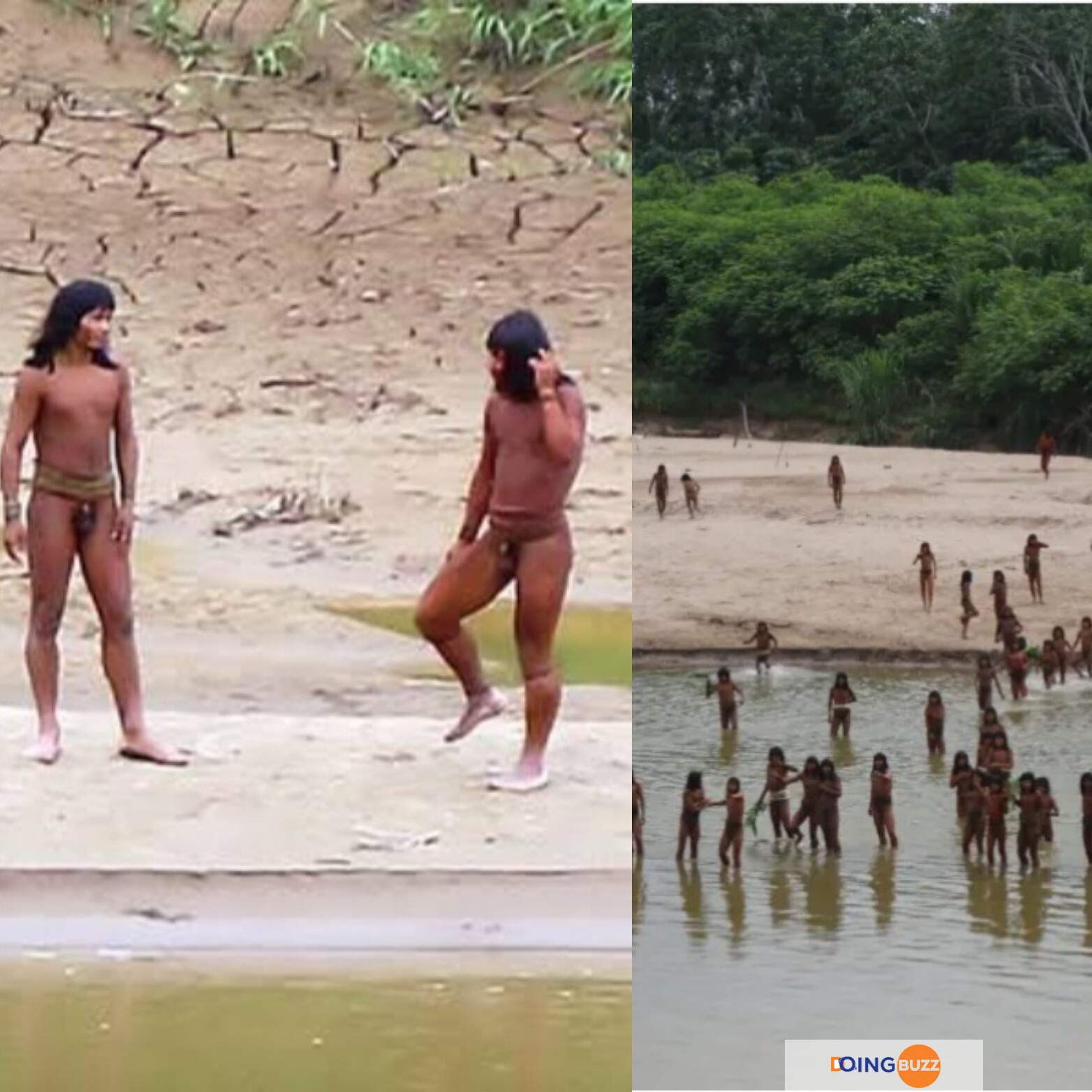 Mashco Piro : Des Images Montrent La Tribu De Chasseurs-Cueilleurs Nus Isolés Au Pérou (Video)