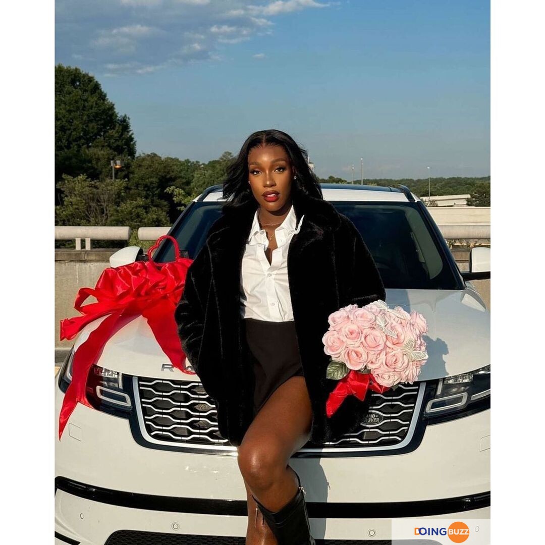 Singer @Iamkingrudy Gifts Wife Ivy Ifeoma A Range Rover Suv As Push Gift. Pulsecelebs 3