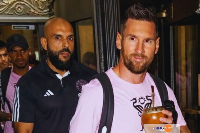 Messi, Yassine Cheuko, Garde Du Corps