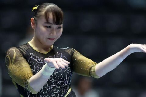Jeux Olympiques,Shoko Miyata, Star Japonaise De Gymnastique,