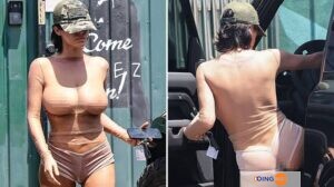 Bianca Censori, L&Rsquo;Épouse De Kanye West, Montre Ses Seins Dans Une Tenue Transparente (Photos)