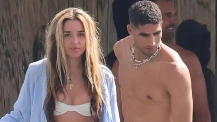 La Chanteuse Espagnole Lola Indigo Et Le Footballeur Du Psg Achraf Hakimi 696X392 1