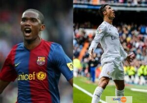 Le Clin D&Rsquo;Œil De Samuel Eto&Rsquo;O À Cristiano Ronaldo (Video)