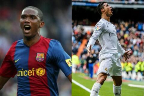 Samuel Eto'O, Cristiano Ronaldo, Siuuu