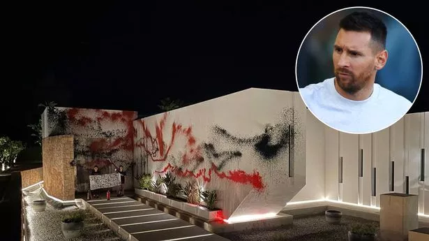 Lionel Messi, Résidence Vandalisée,