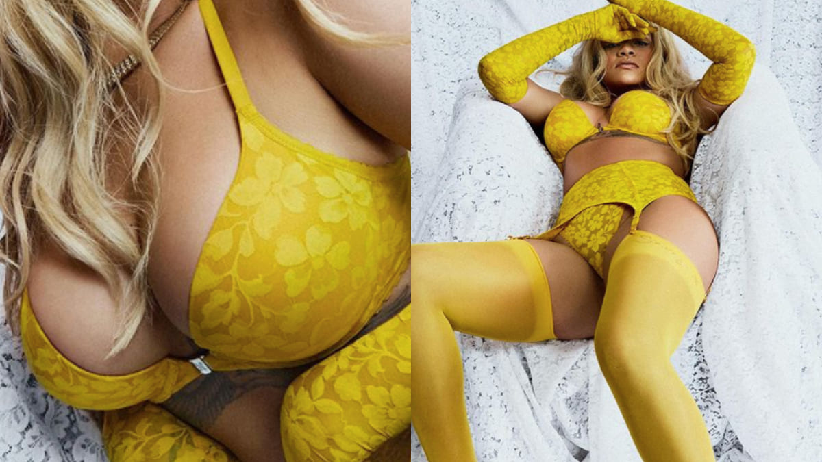 Rihanna, Lingerie Fenty, Photo Sensuelle