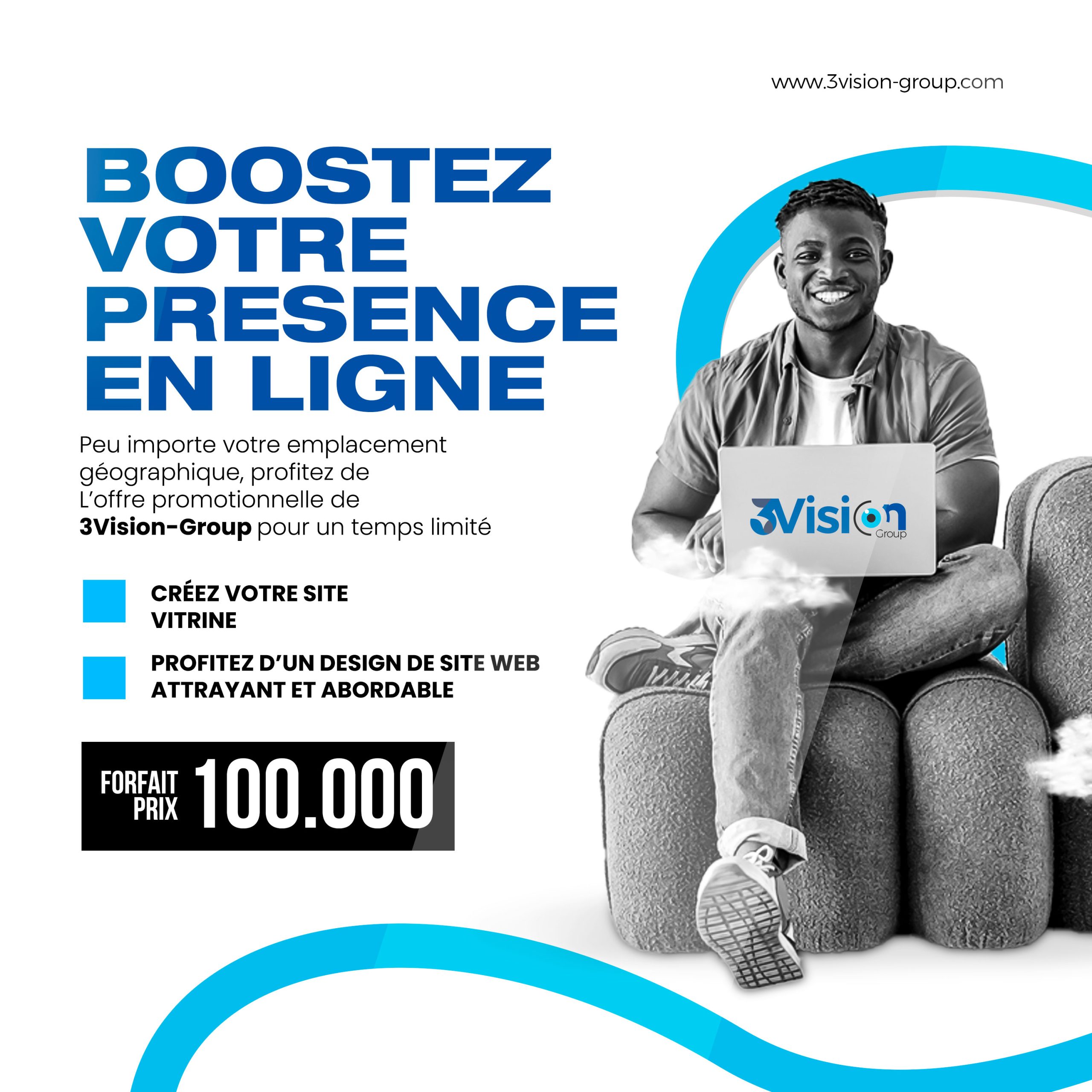 Boostez votre présence en ligne avec 3Vision-Group