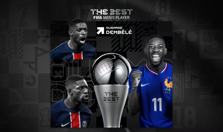 FIFA The Best 2025 : Ousmane Dembélé réagit à son nouveau trophée