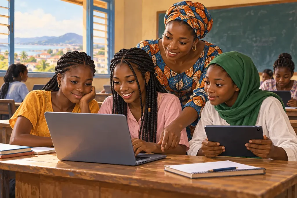 Guinée : ce que prévoit le partenariat Orange–UNICEF pour 50 écoles