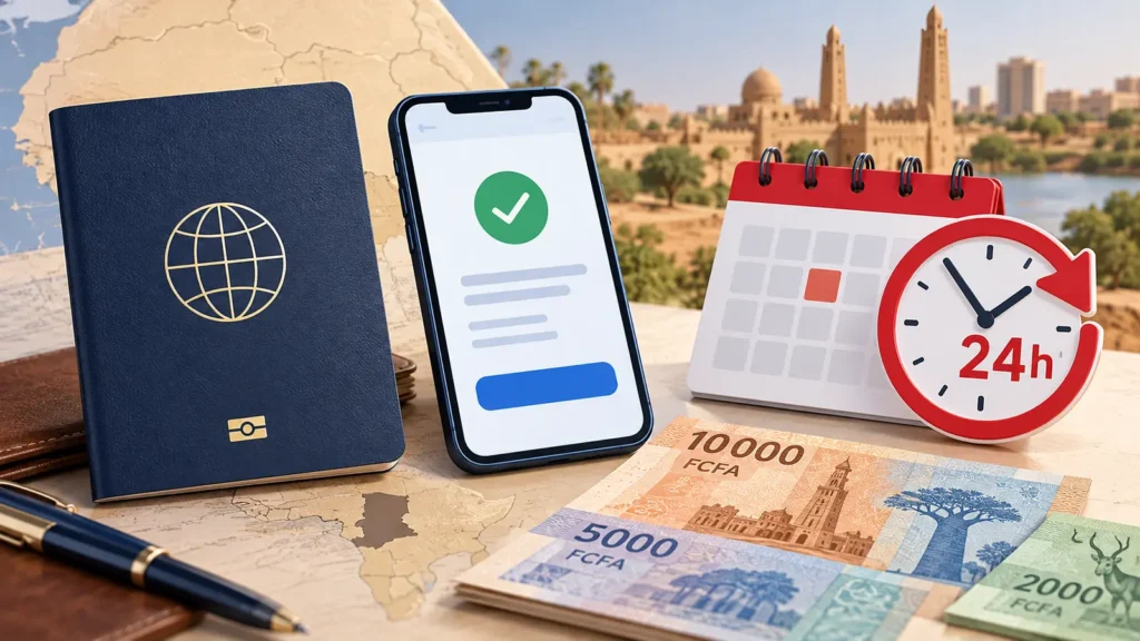Visa France au Tchad : 10 500 XAF à payer pour confirmer le rendez-vous